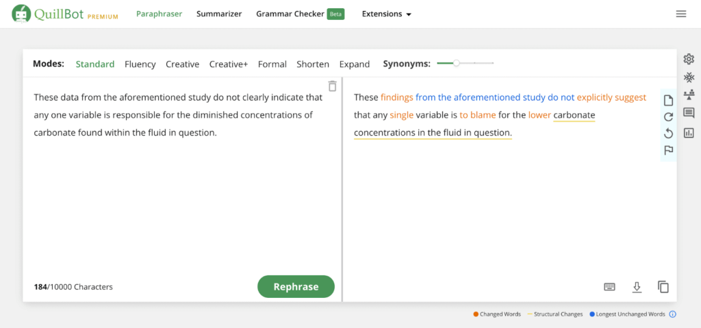 QuillBot - Free Paraphrasing Tool